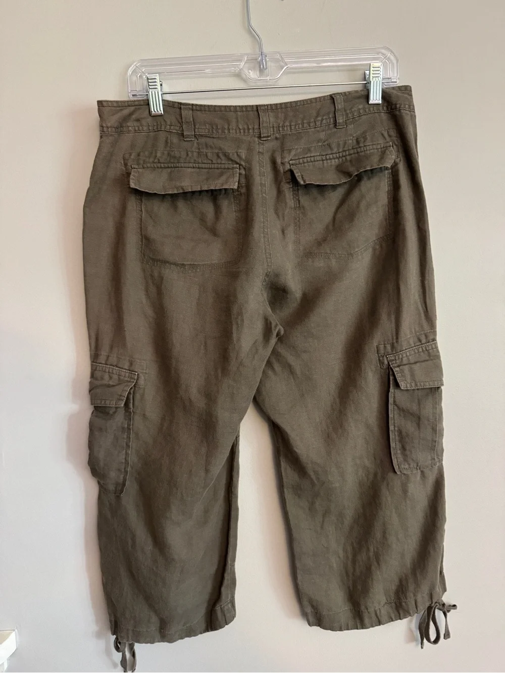 Banana Republic Olive Cargo Capris